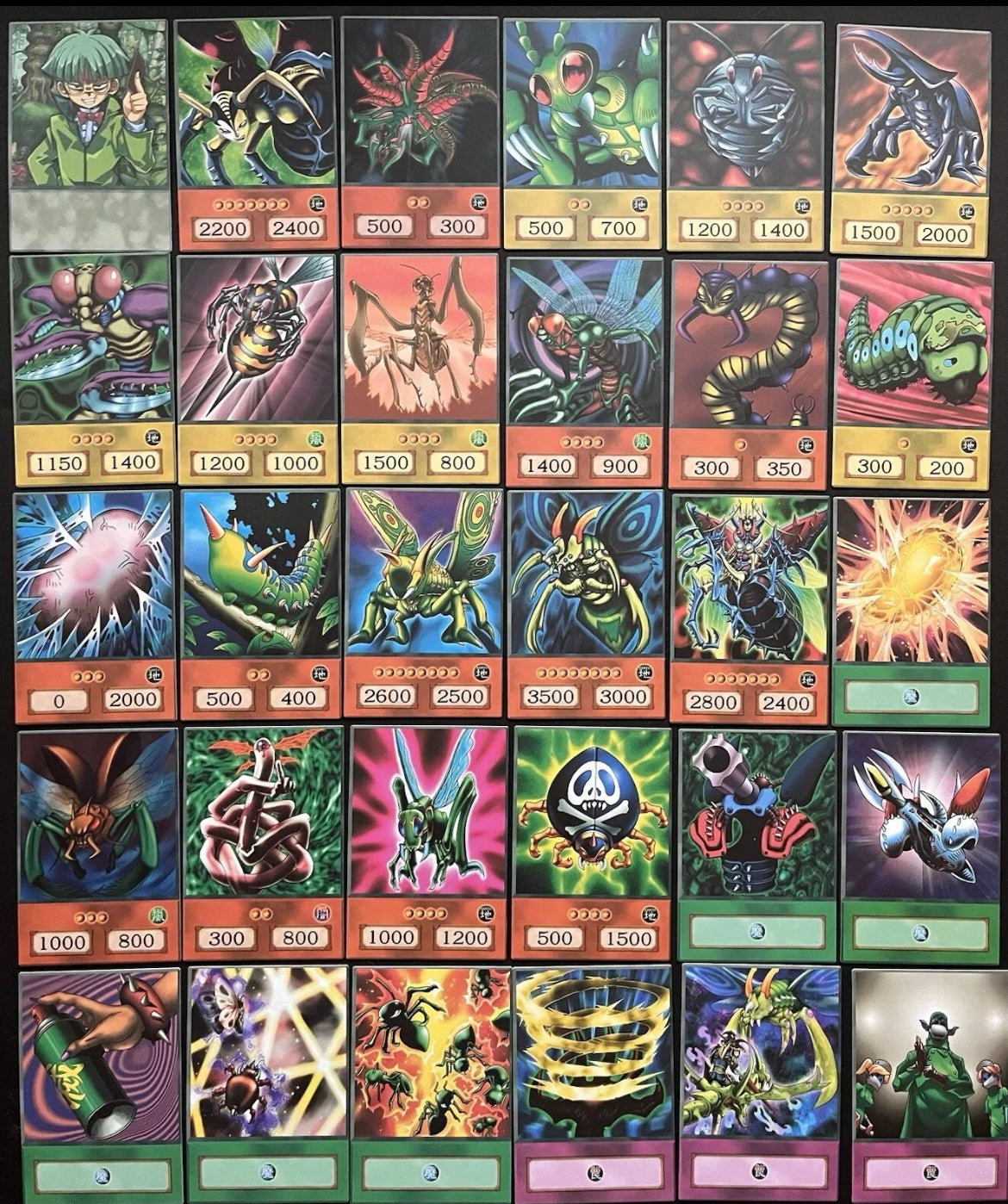 Weevil Underwood - Anime Style 30 Card Set for Yugioh!
